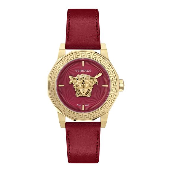 Medusa Deco Leather Watch